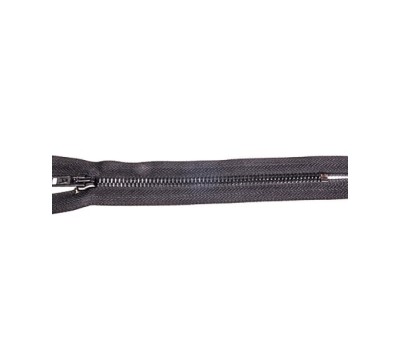 FERMETURES A GLISSIERE METAL 20cm NOIR